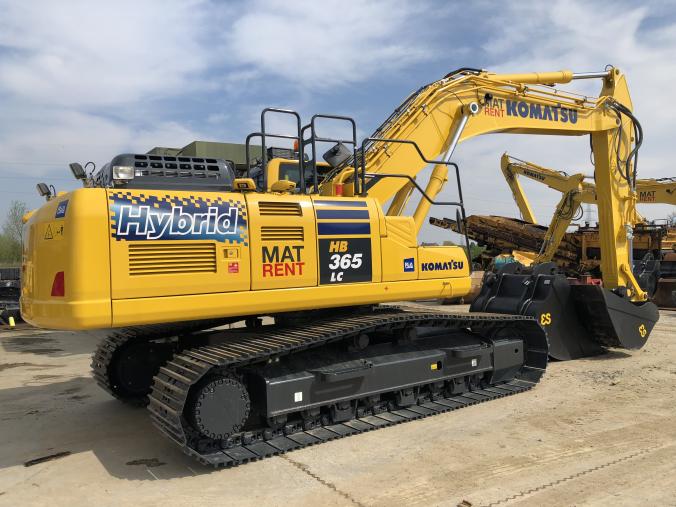 MATRENT Matrent denkt aan het milieu en investeert in een 6de hybride 36T graafmachine